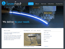 Tablet Screenshot of laserfast.co.uk